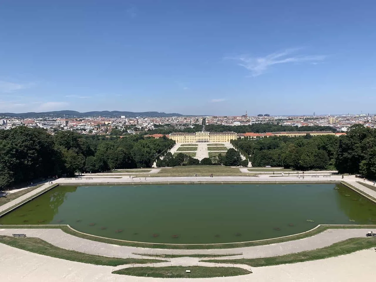 Schonbrunn Palace View