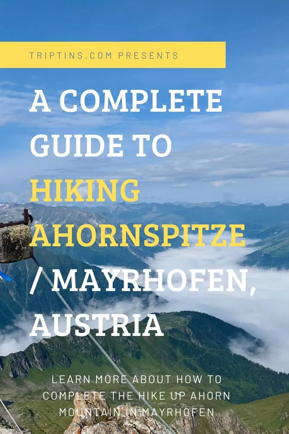 Ahornspitze Mountain Hike