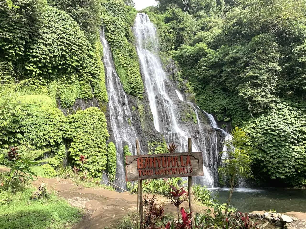 Banyulama Twin Waterfall Bali