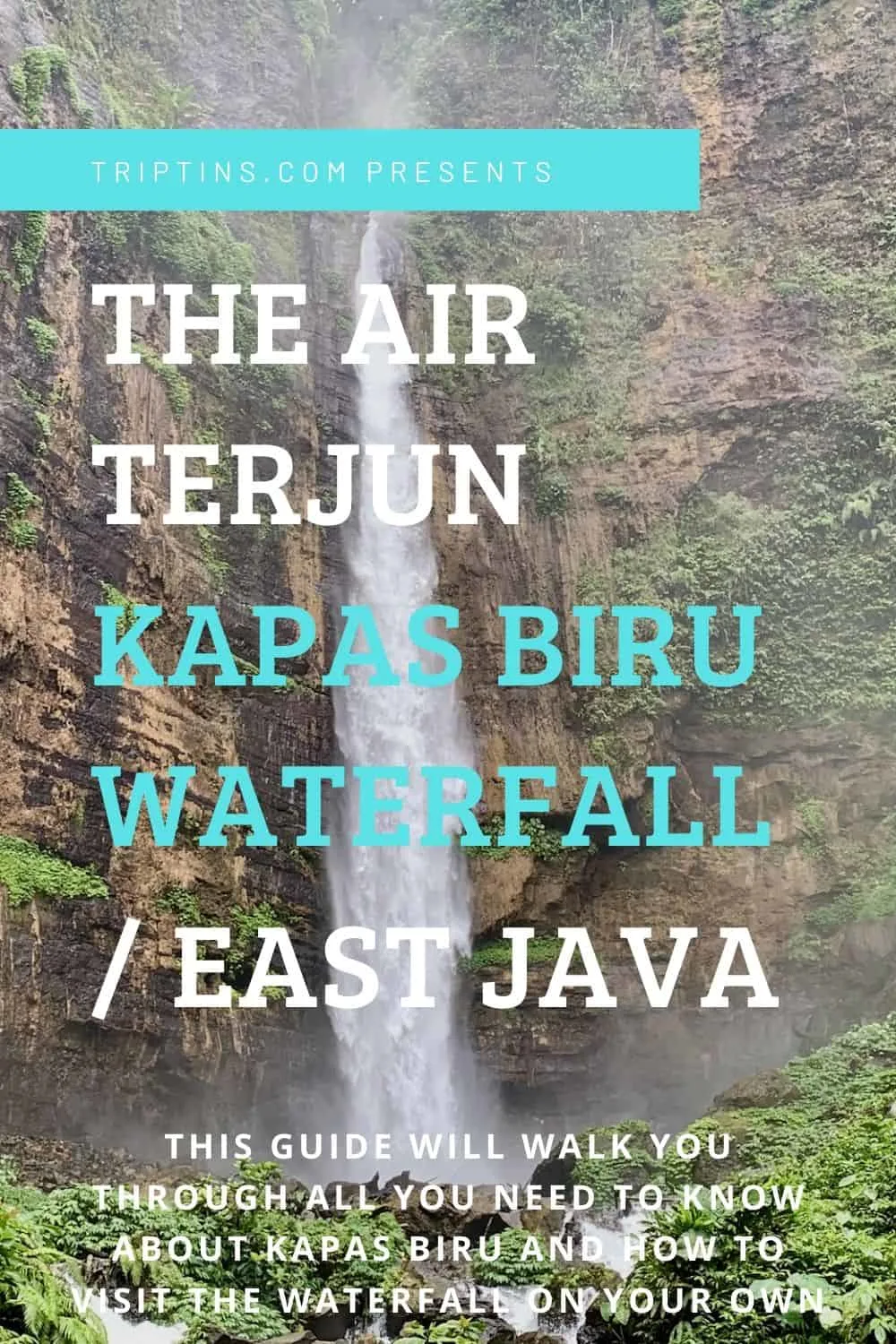 Air Terjun Kapas Biru