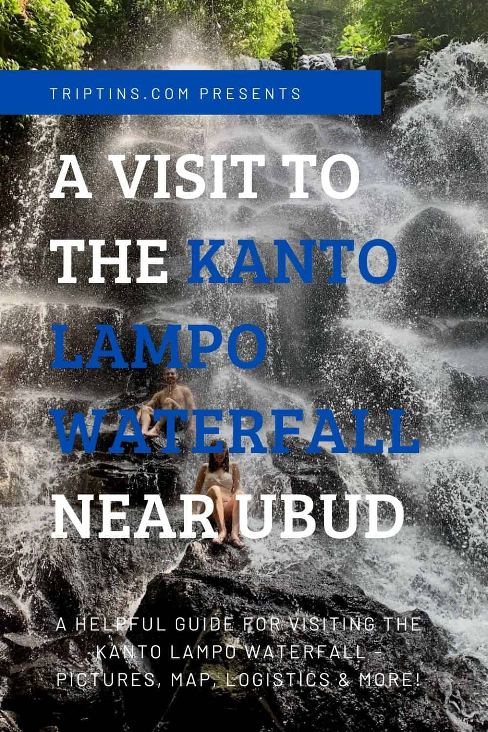 Kanto Lampo Waterfall Ubud Bali