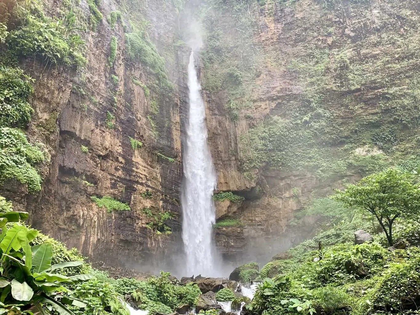 Kapas Biru Waterfall
