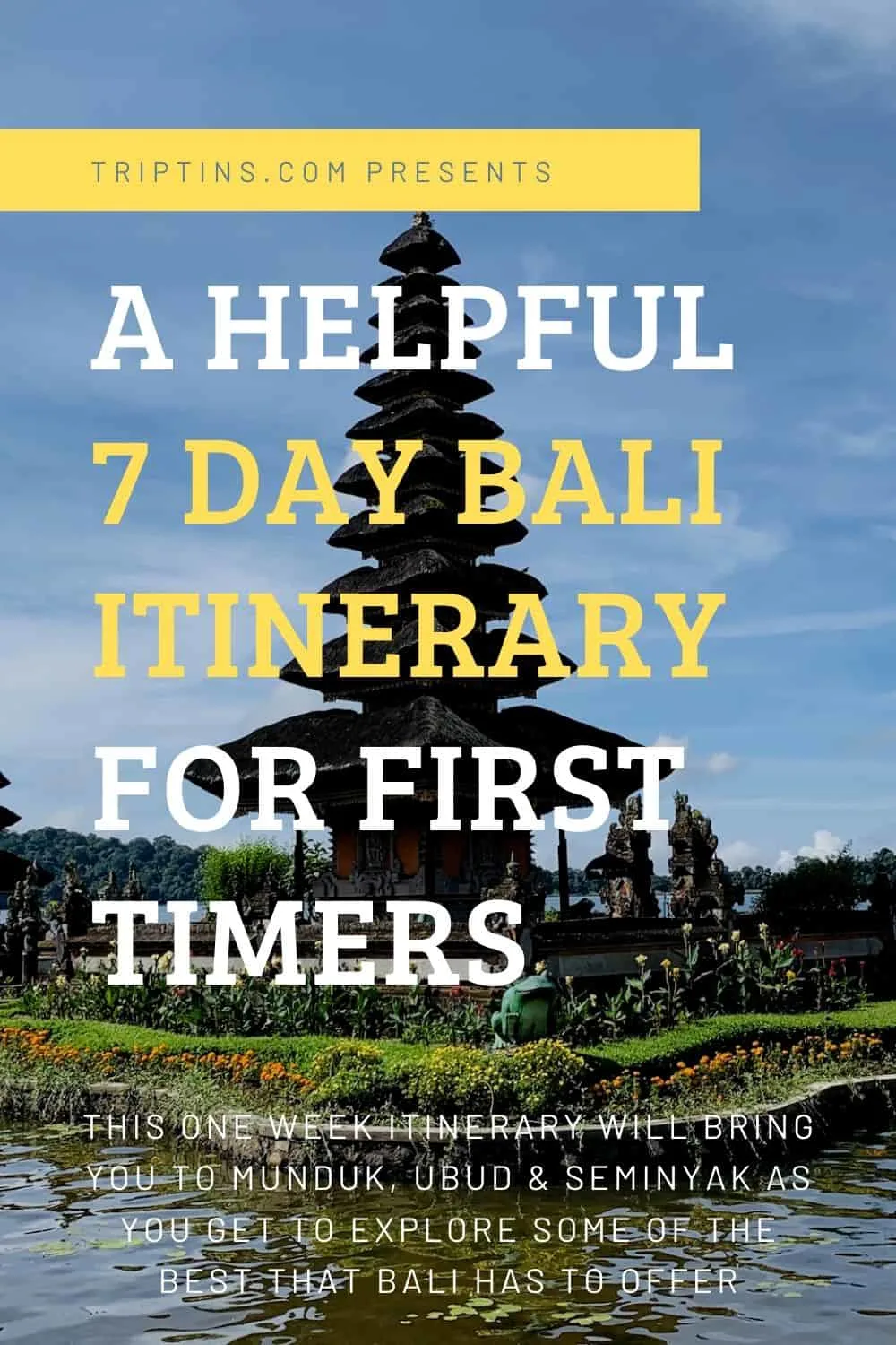 One Week Bali Itinerary