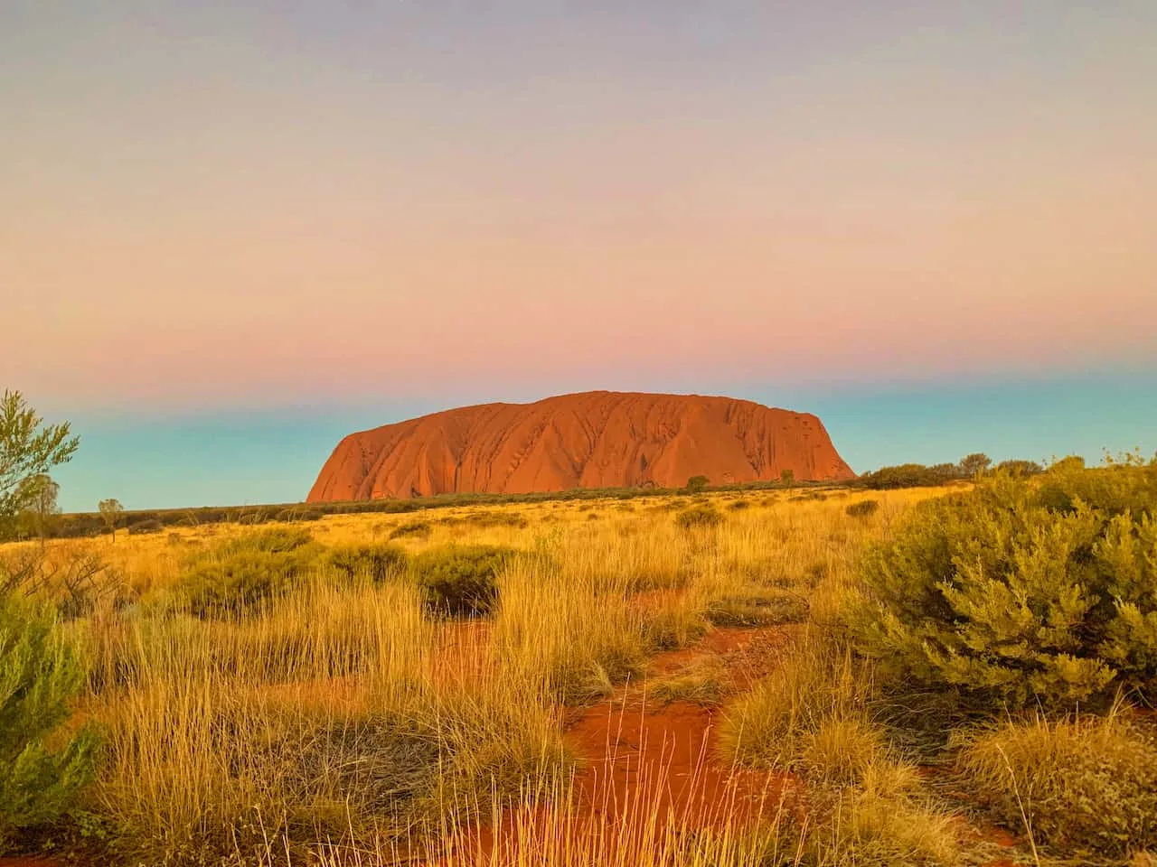 Uluru Sunset Australia
