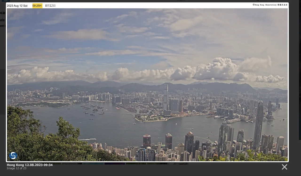 Victoria Peak Webcam