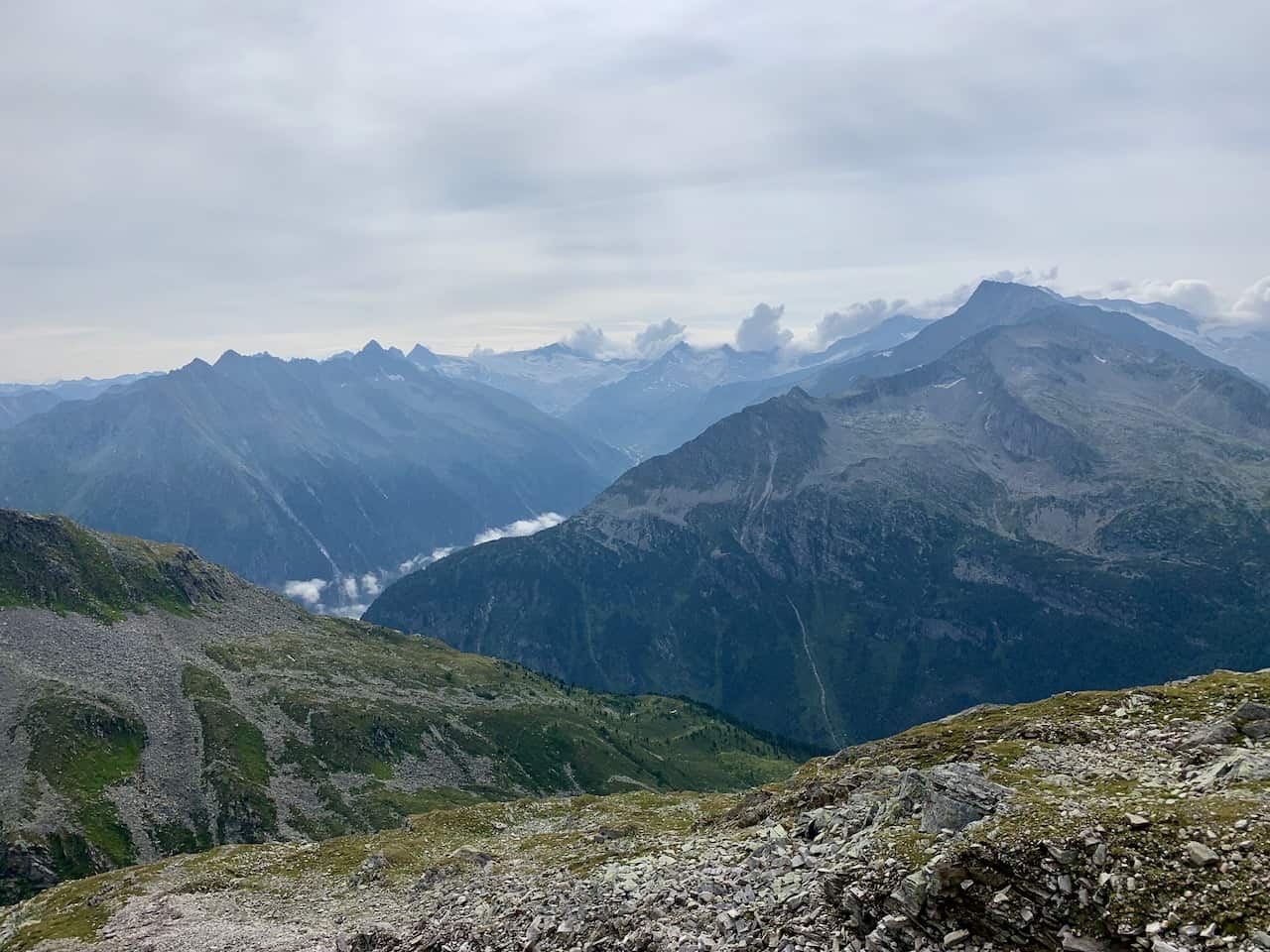 Zillertal Valley Alps