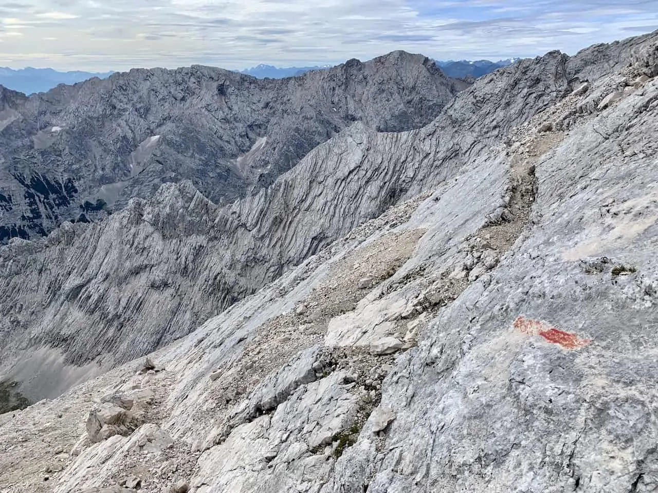 Alpspitze Hiking Markers