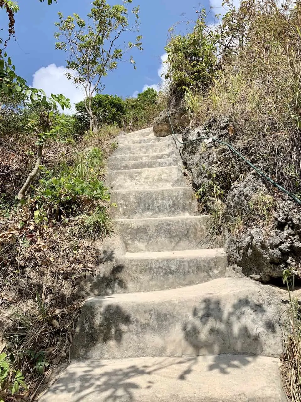 Atuh Beach Staircase