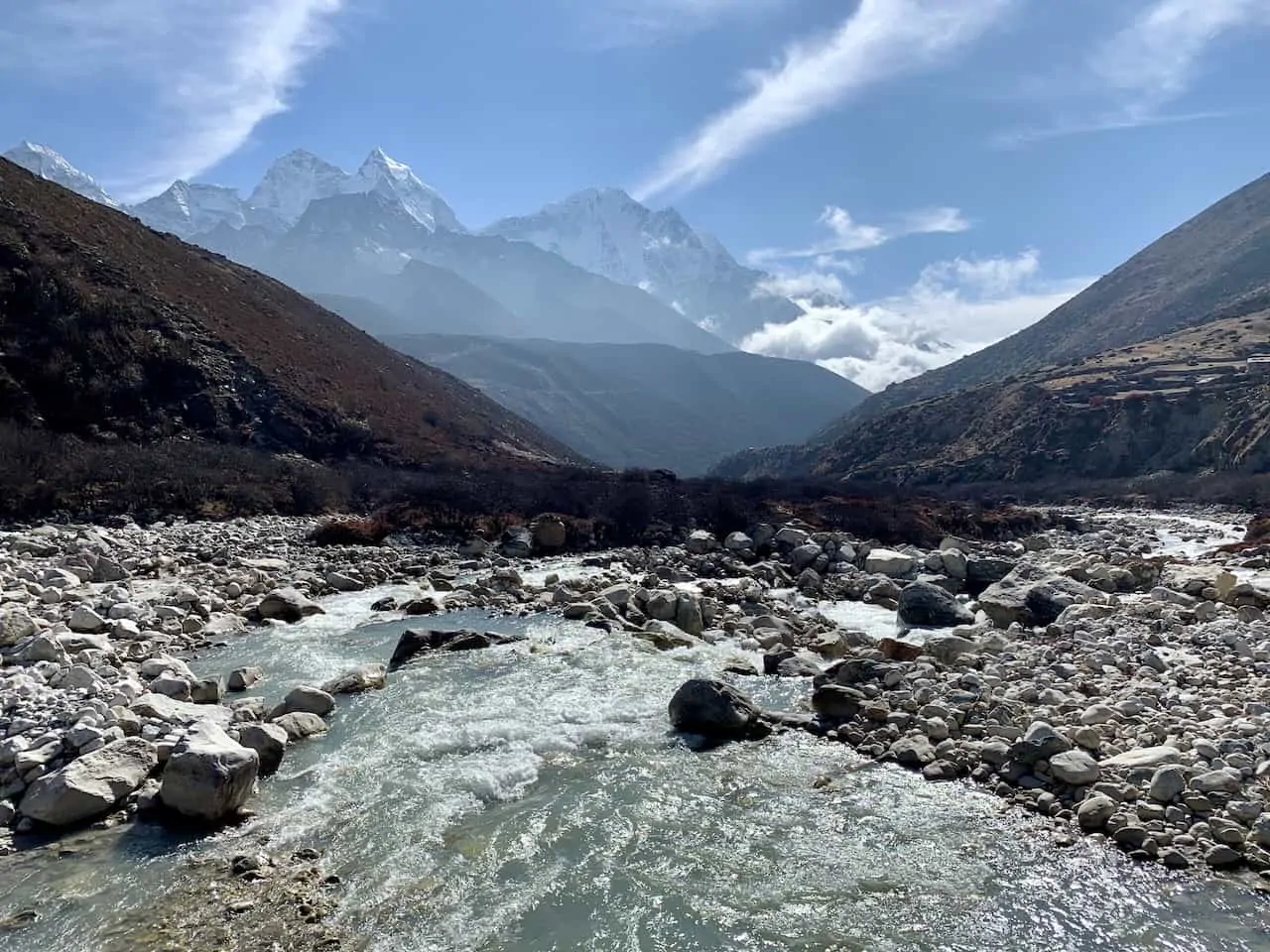 Dingboche River