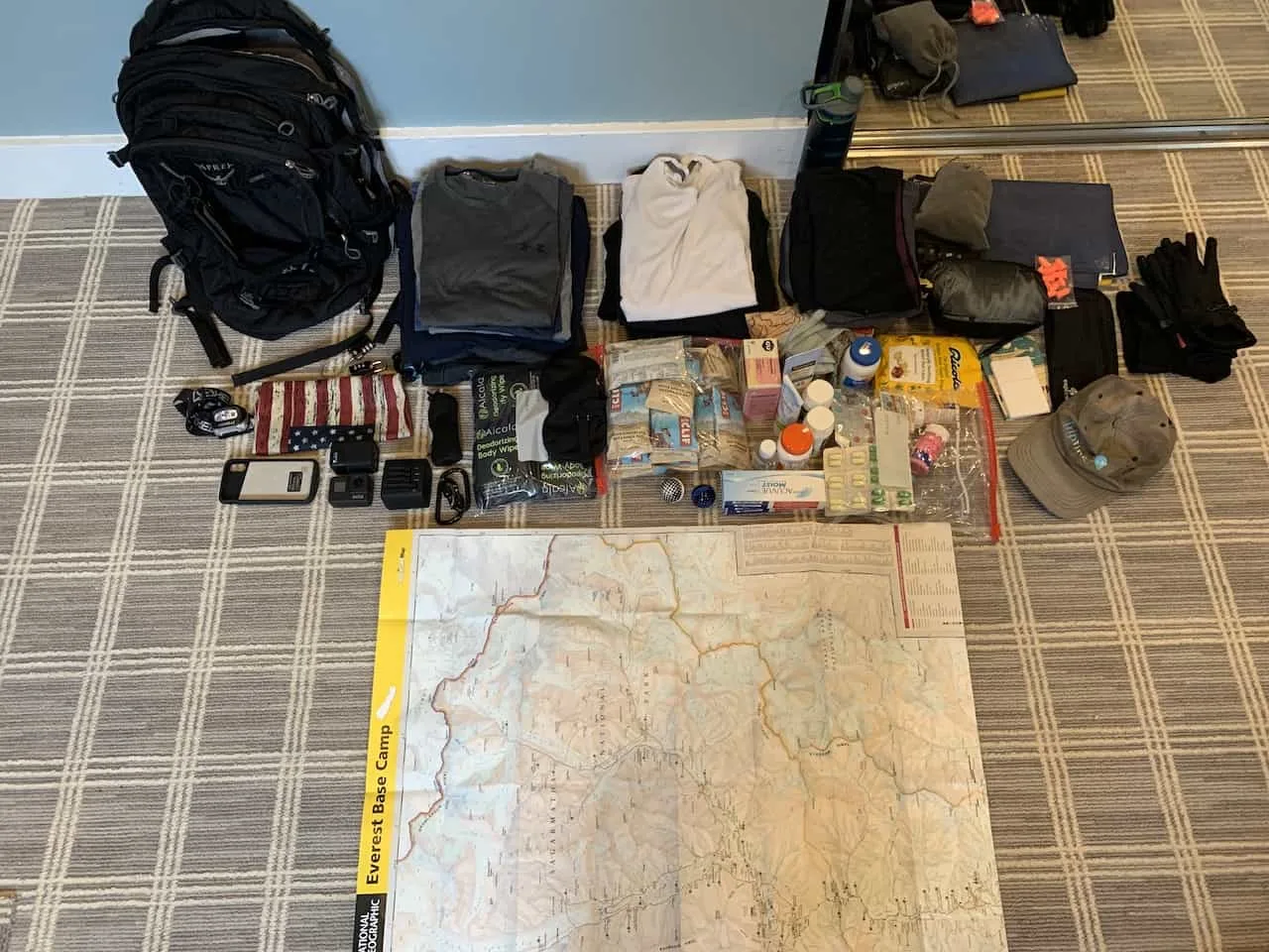 Everest Trek Packing List