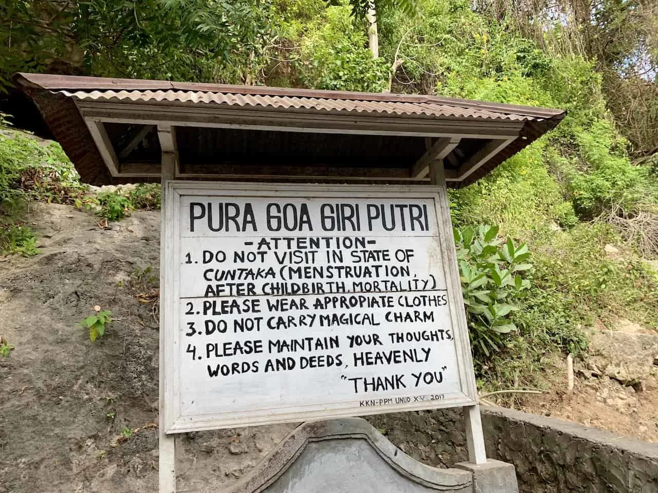 Goa Giri Putri Rules