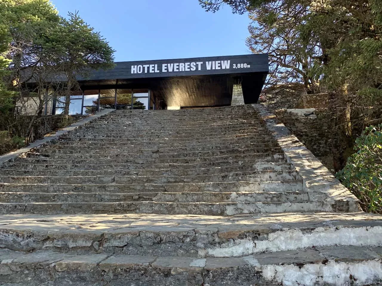 Hotel Everest View Entrance