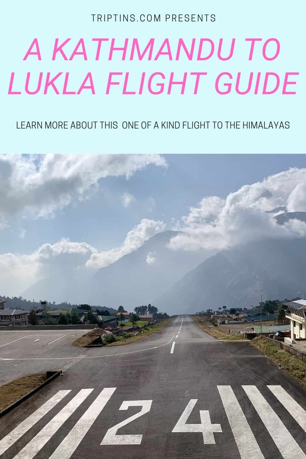 Lukla to Kathmandu Flight Nepal