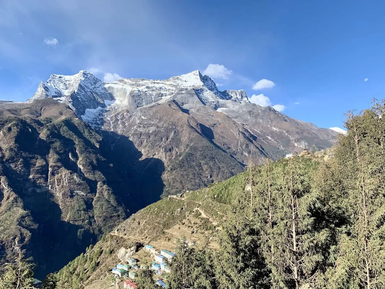 Namche Bazaar Mountain Range