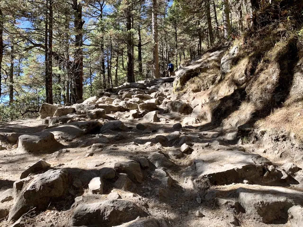 Namche Bazaar to Tengboche Stairs