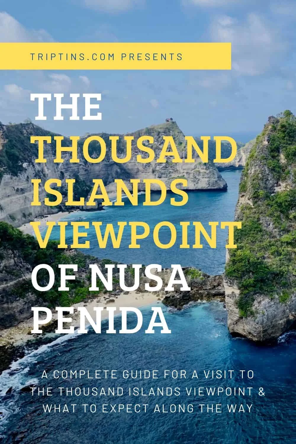 Thousand Islands Viewpoint of Nusa Penida