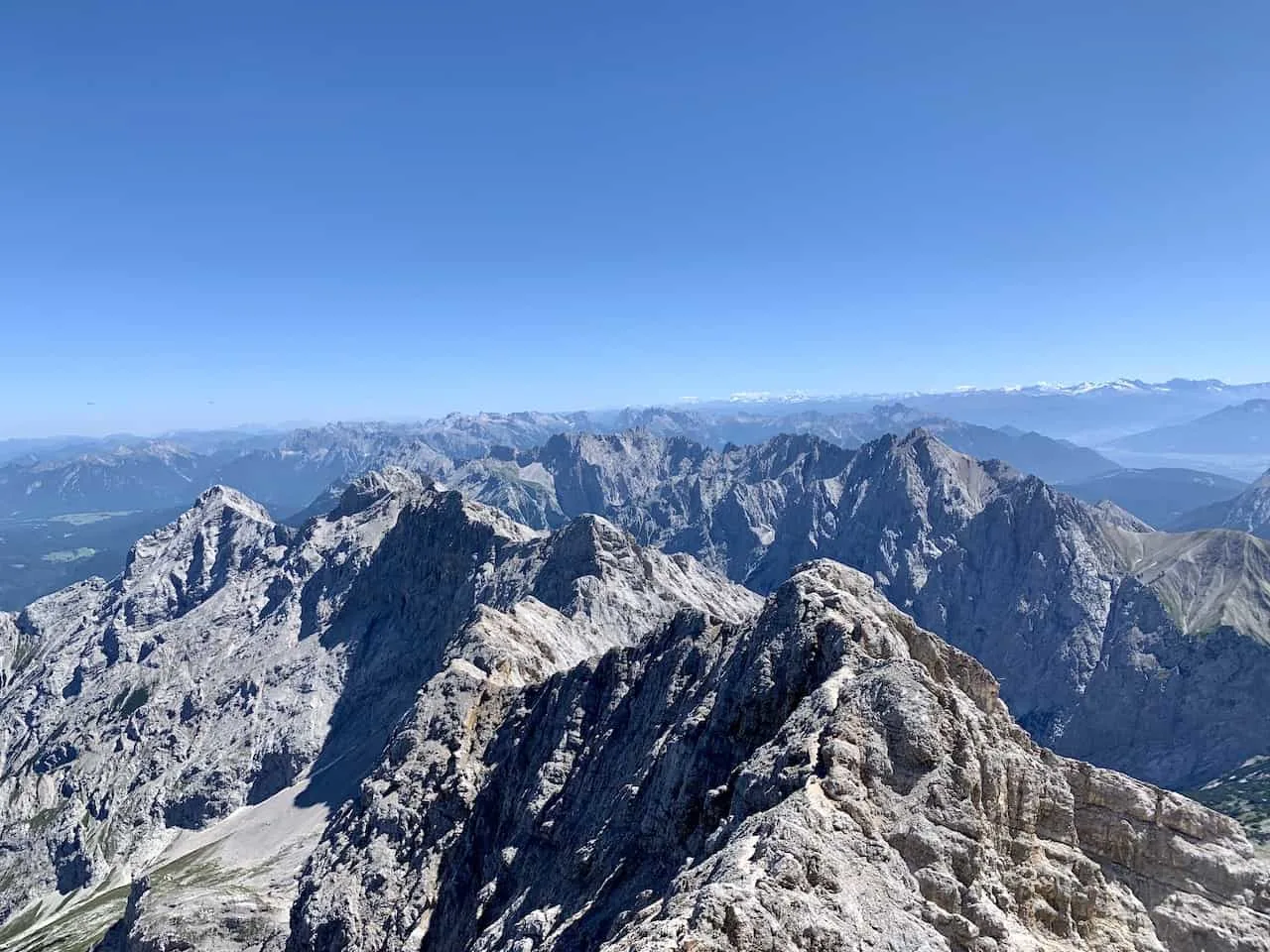 Zugspitze Summit View