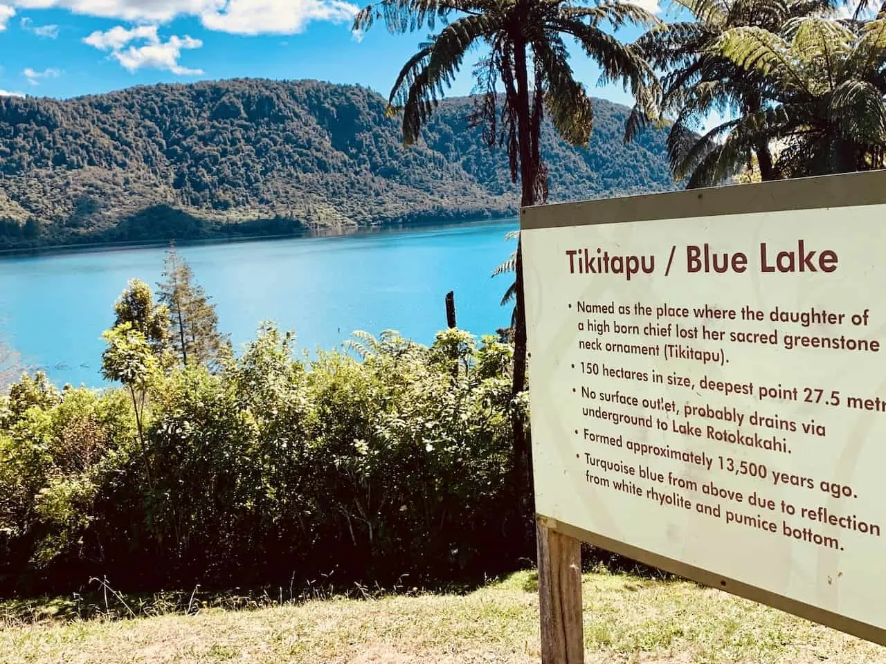 Blue and Green Lakes Lookout