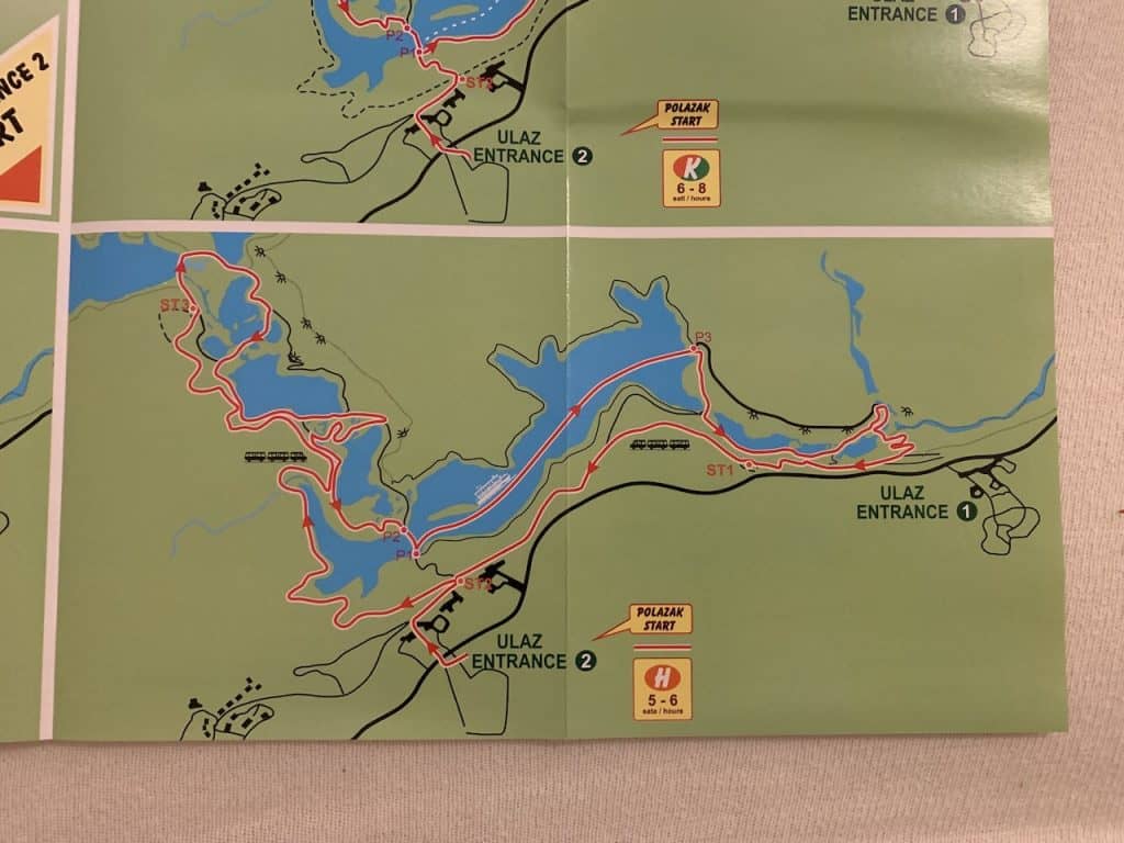 A Breakdown of the Plitvice Lakes Routes & Hikes A, B, C, E, F, H, & K