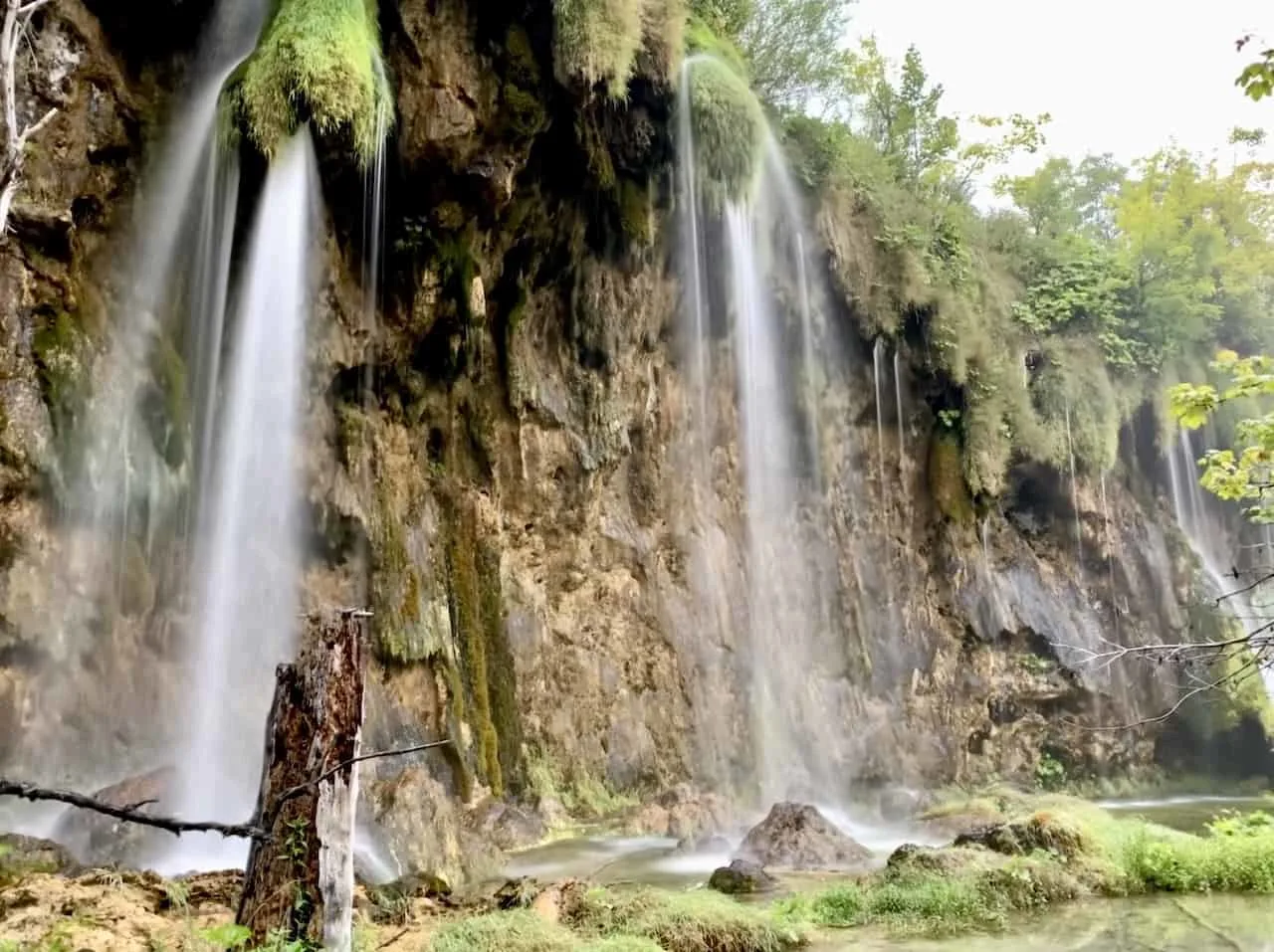 Upper Lakes Waterfall Croatia