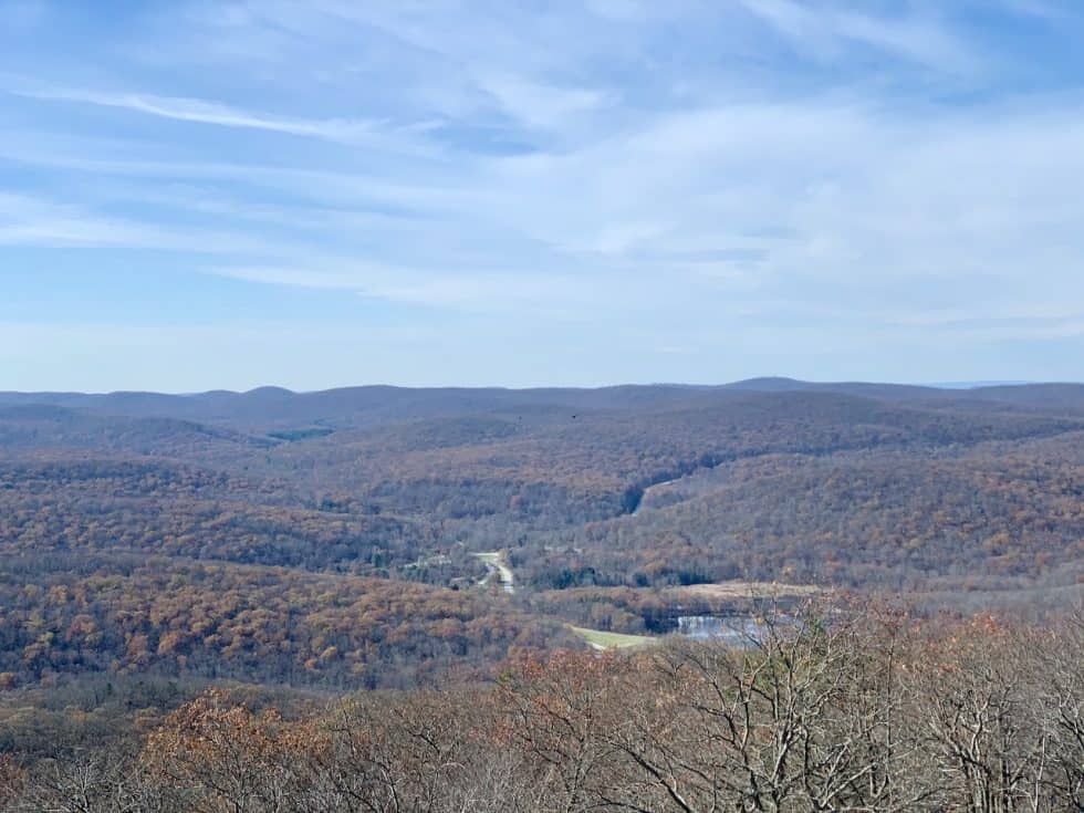 A Bear Mountain Hiking Guide - Bear Mountain Summit View 980x735