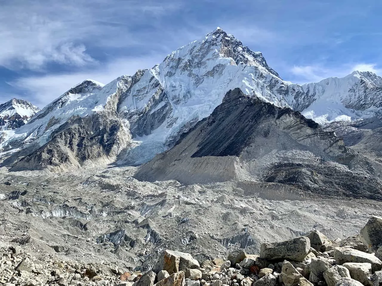 Gorak Shep to Pheriche Glacier