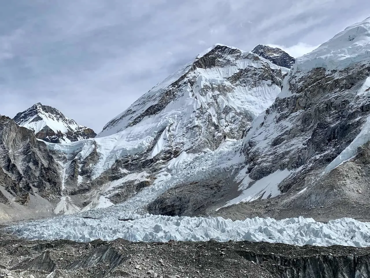 Mount Everest View from Base Camp
