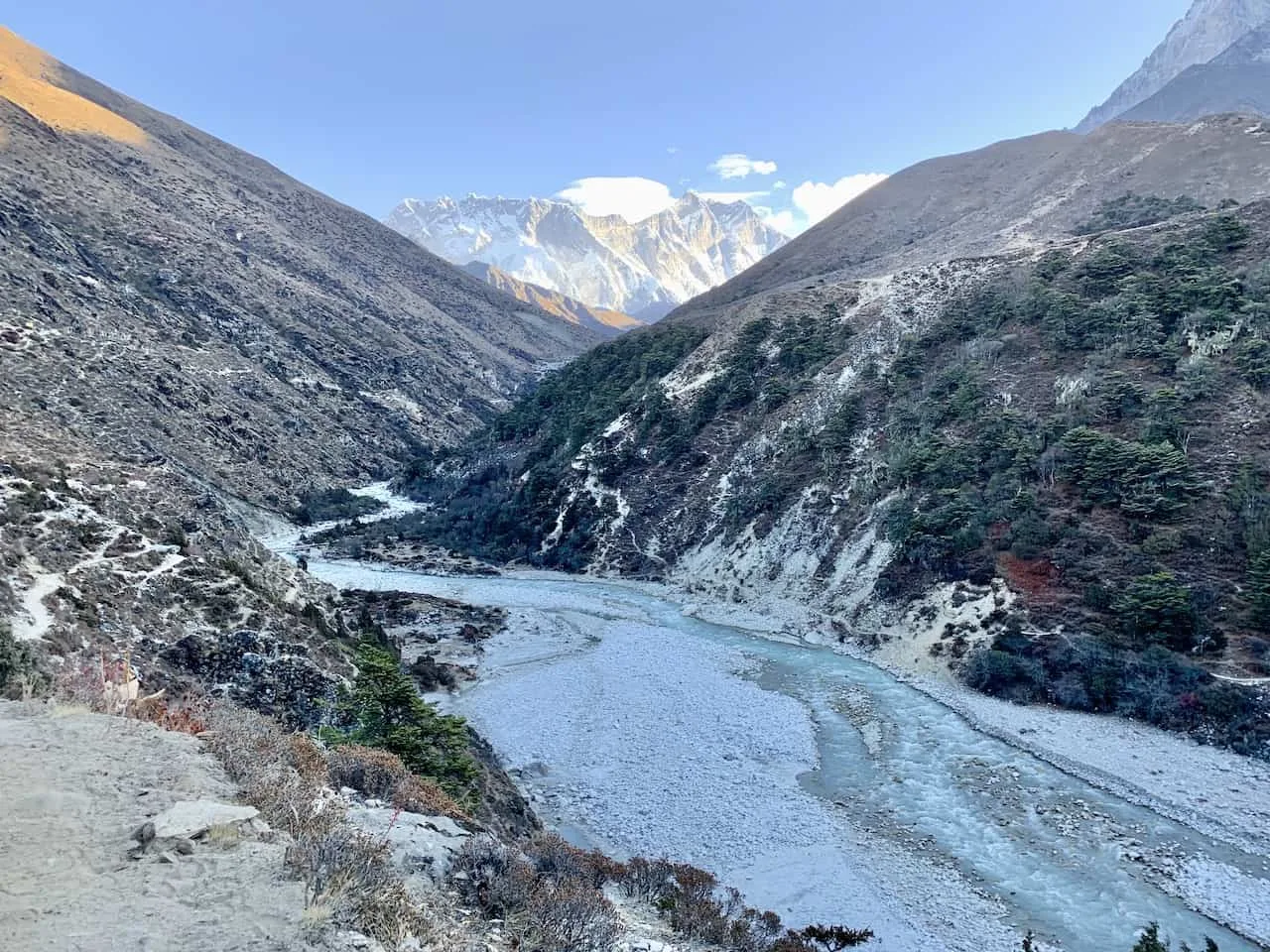 Dhudh Kosi River Pangboche Nepal