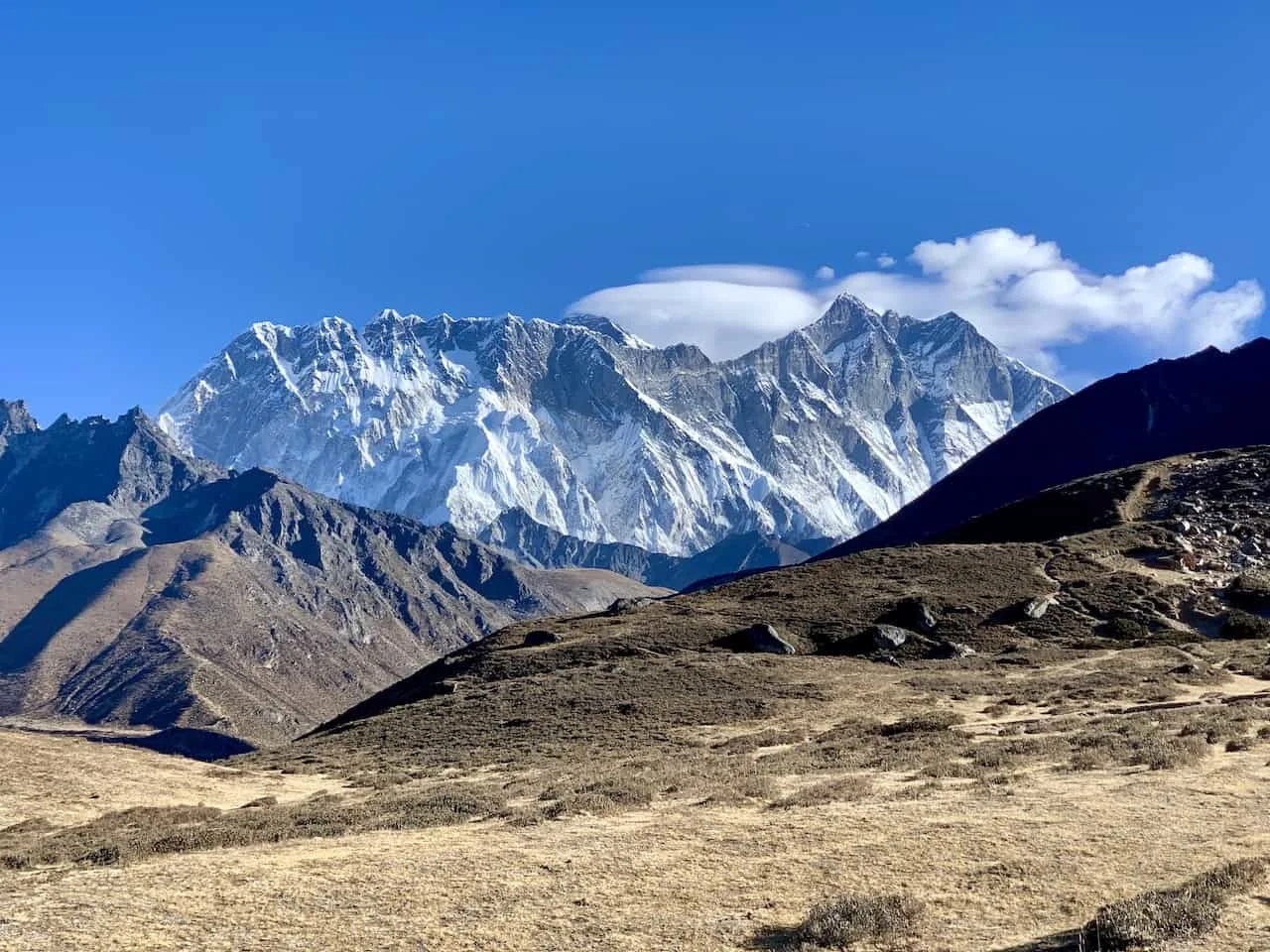 Everest Mountain Range Pangboche