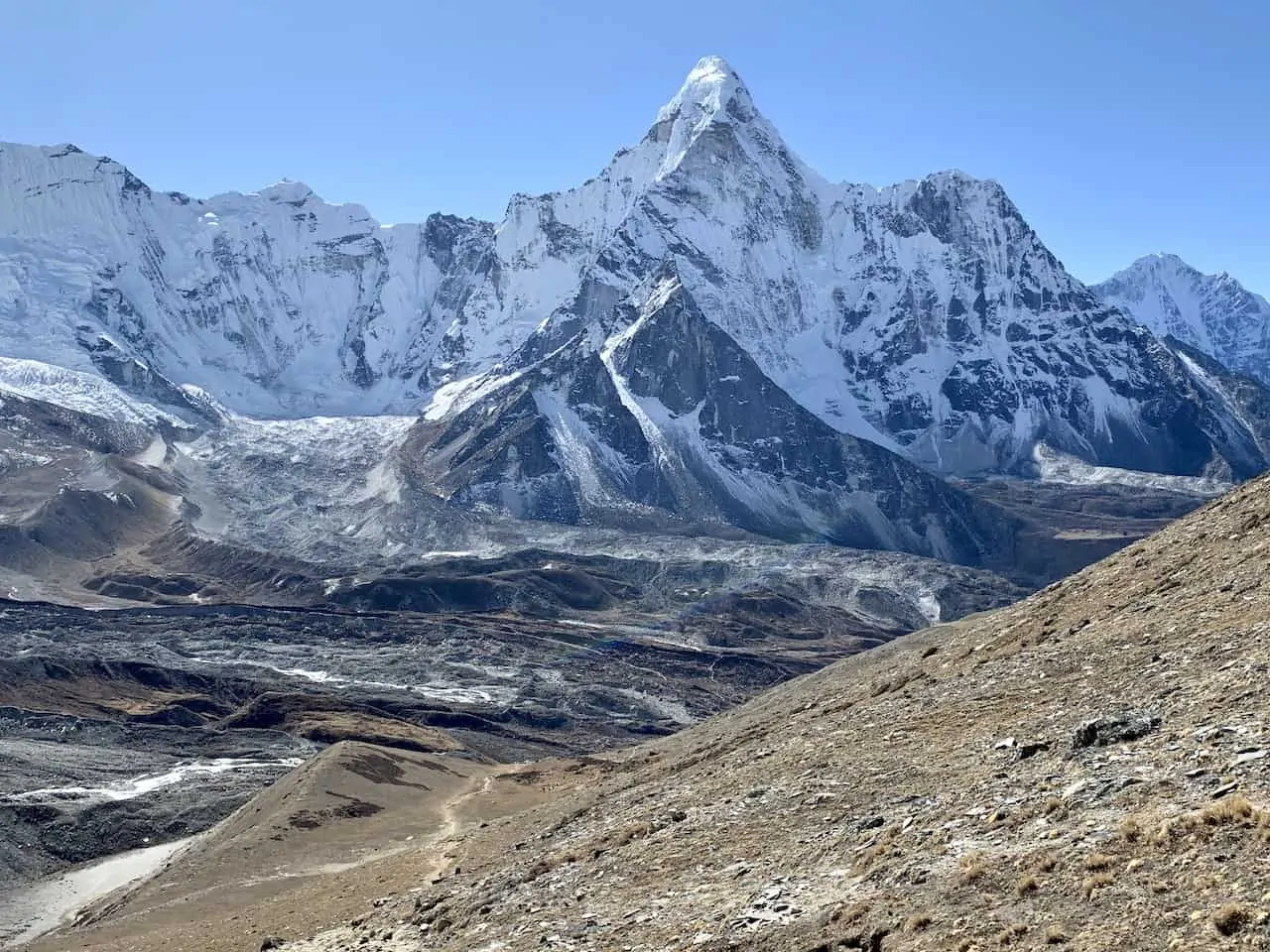 Ama Dablam Glacier View