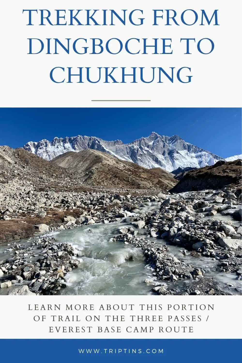 Dingboche to Chukhung Hiking Nepal