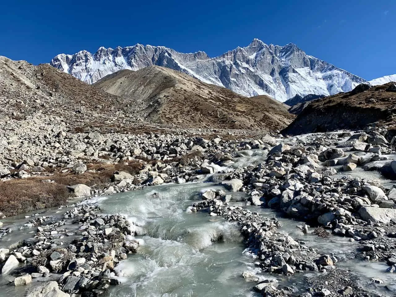 Dingboche to Chukhung Route