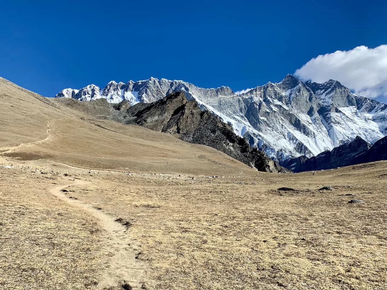 Nuptse and Lhotse Chukhung