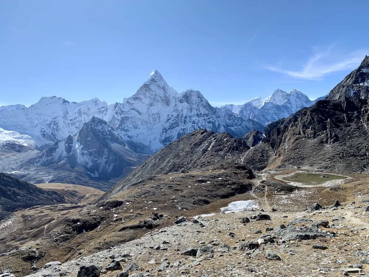 Kongma La Pass Small Lake