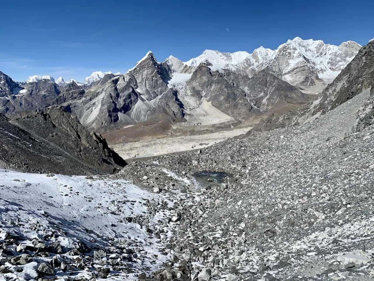 Kongma La Pass to Lobuche