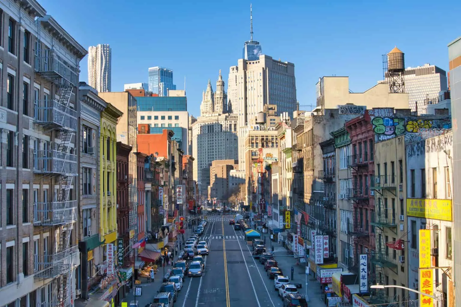 Manhattan Bridge Chinatown