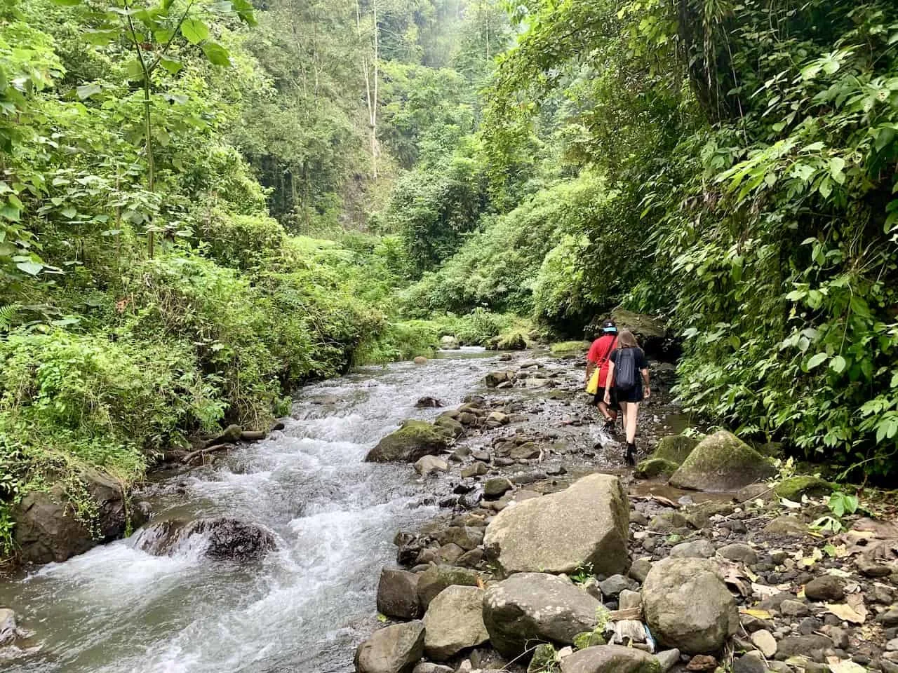 Kabut Pelangi Waterfall River