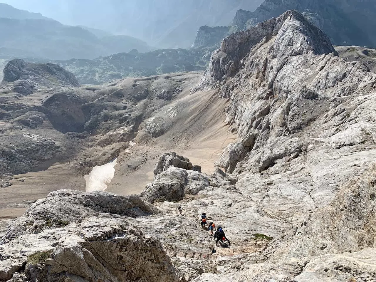 Climbing Triglav