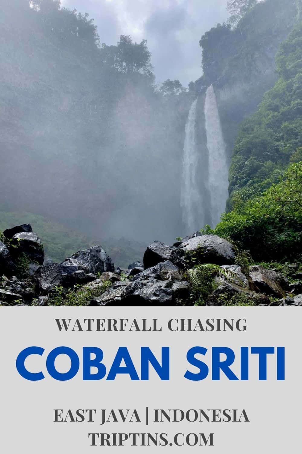 Coban Sriti Waterfall East Java
