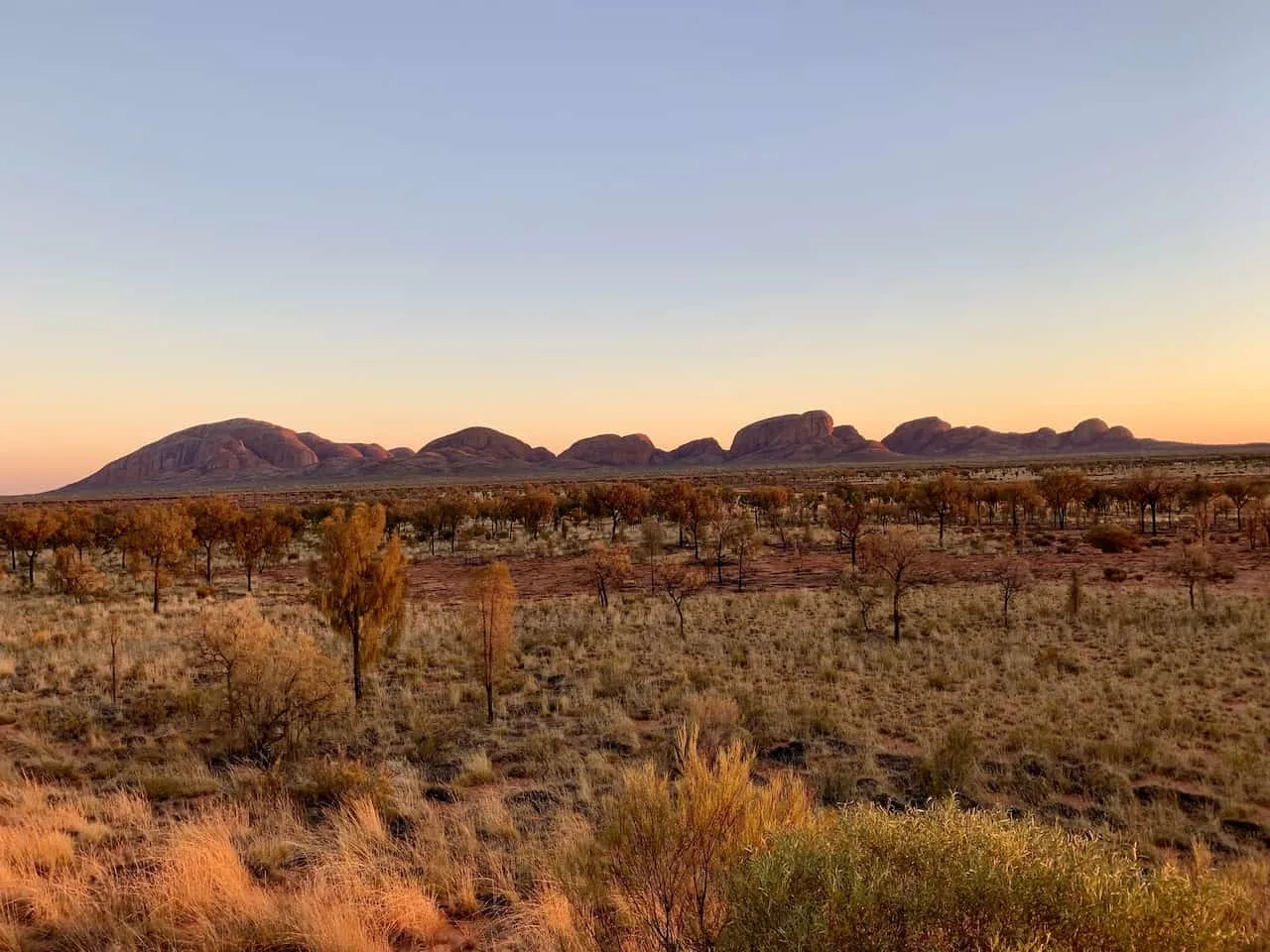 Kata Tjuta National Park Sunrise