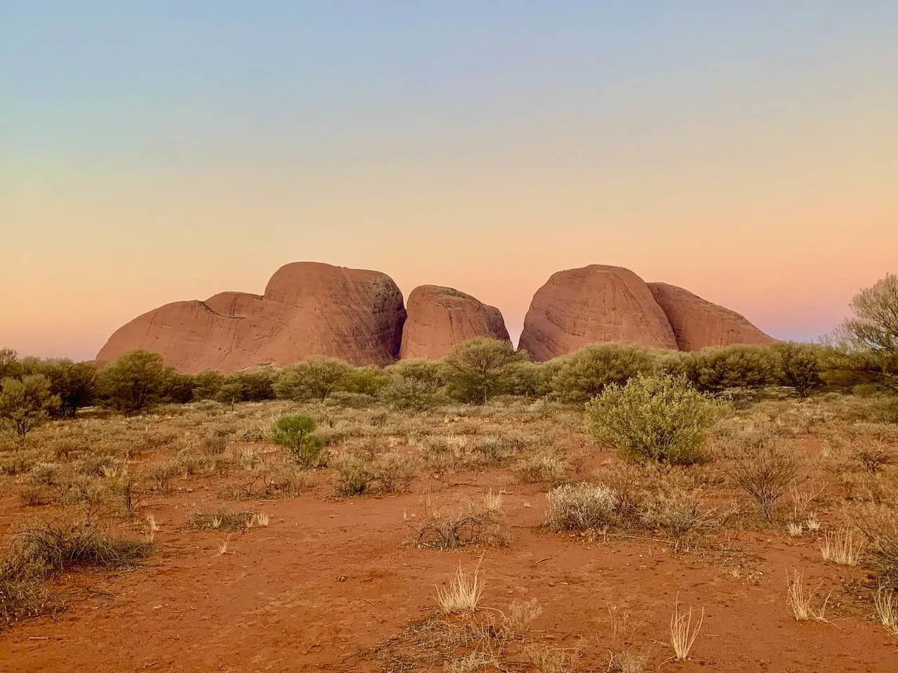 Kata Tjuta Olgas Sunset