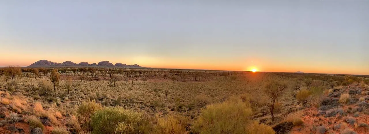 Kata Tjuta Panoramic Sunrise