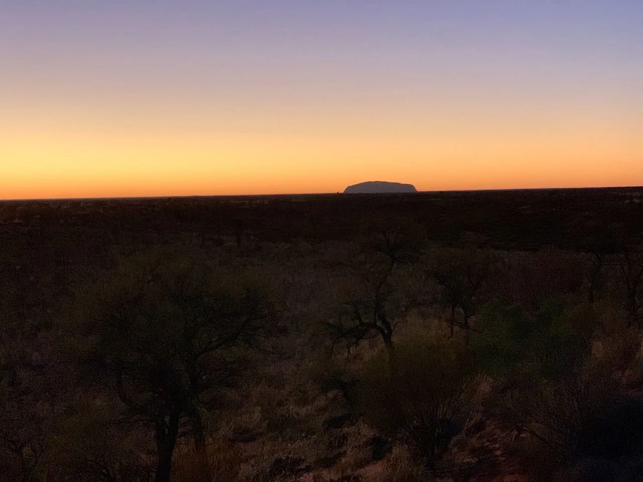Kata Tjuta Sunrise Over Uluru