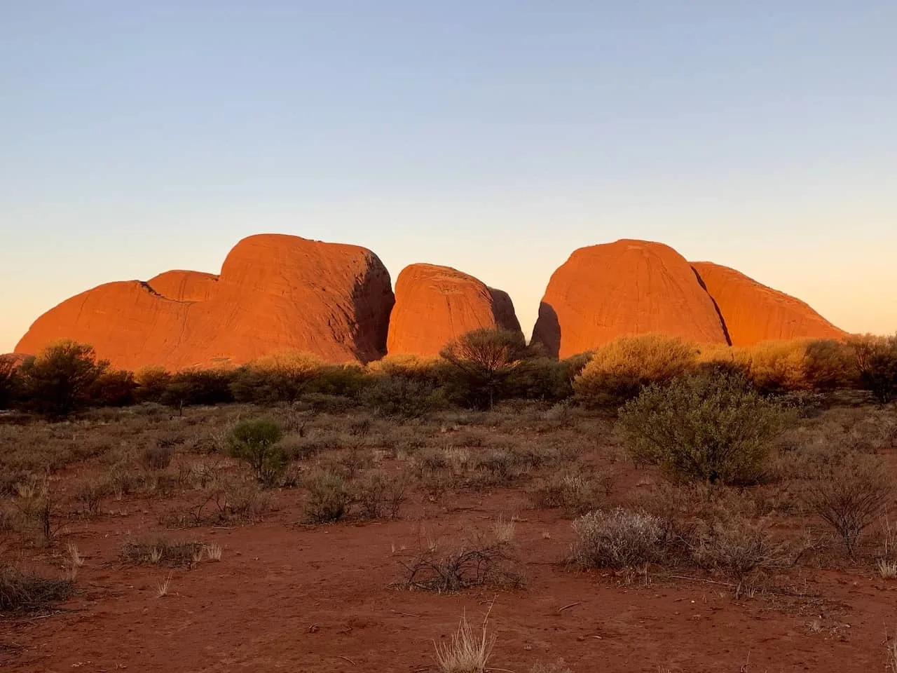 Kata Tjuta Sunset