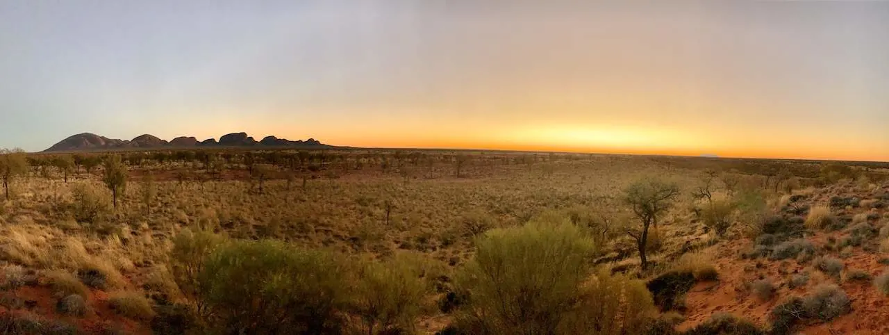 Kata Tjuta and Uluru Sunrise
