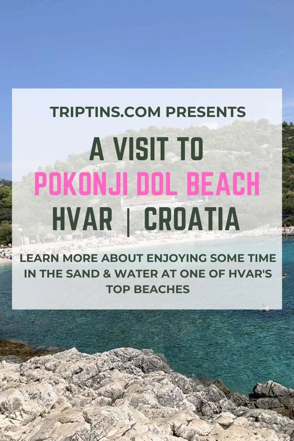 Pokonji Dol Beach Hvar Croatia
