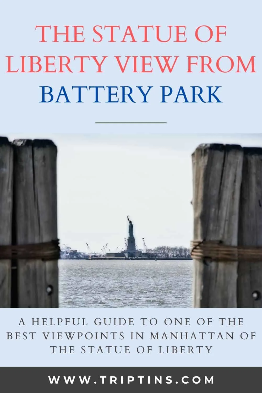 Statue of Liberty Battery Park Viewing Spot