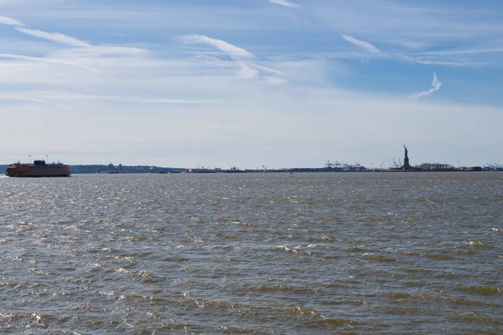 statue of liberty vista point battery park