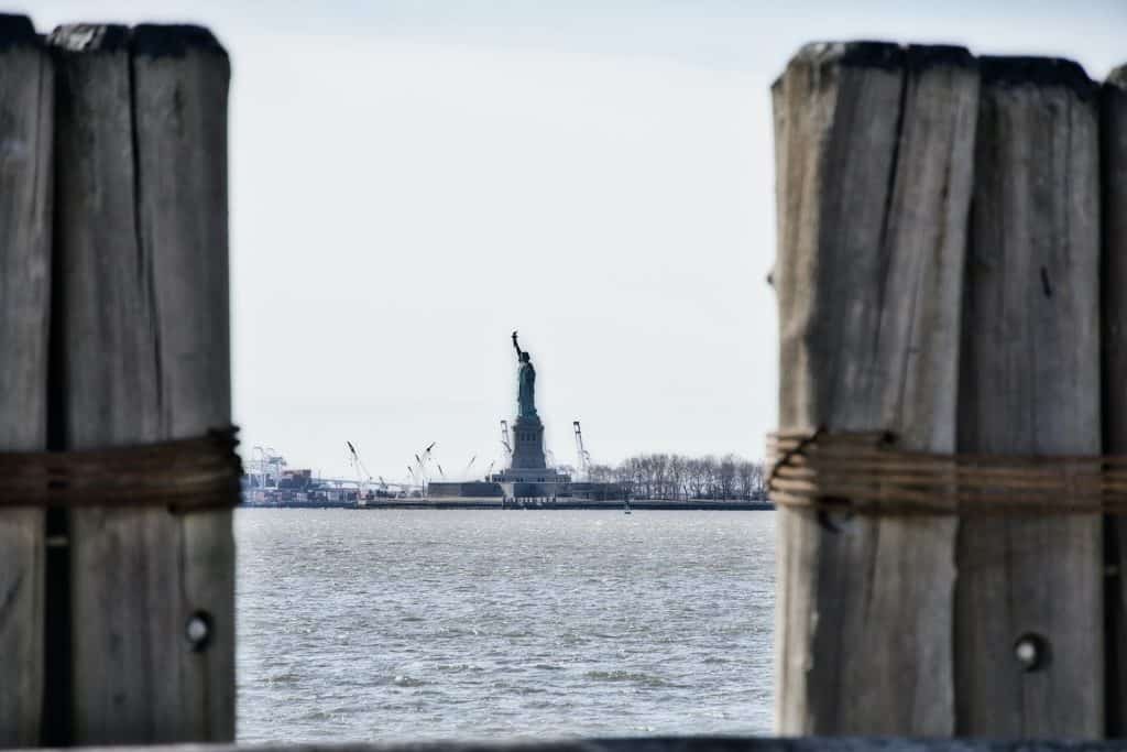 The Statue of Liberty View from Battery Park