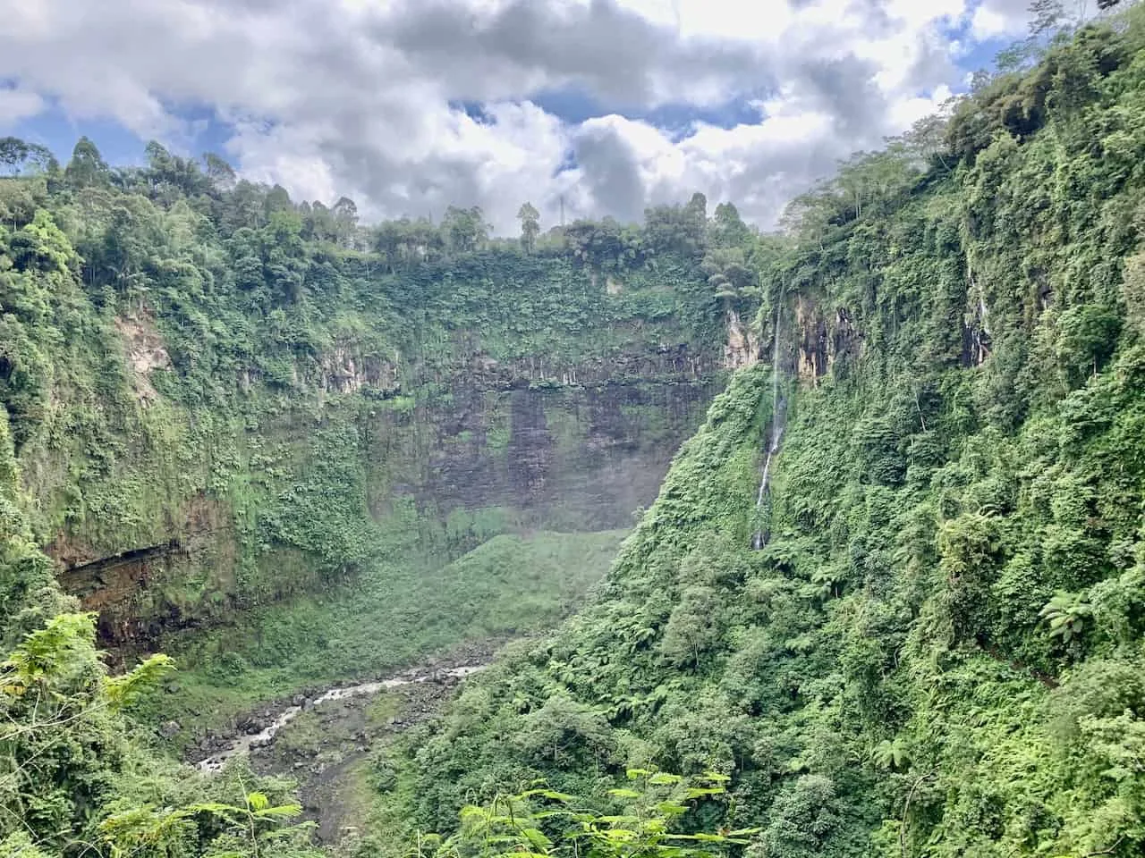 Waterfall Valley East Java